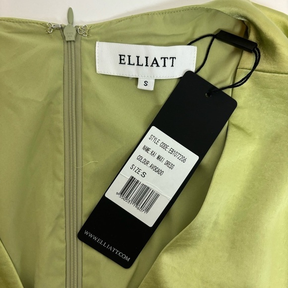 ELLIATT Kai Maxi Dress in Avocado Size S - Picture 6 of 10
